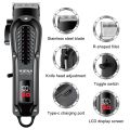 Hiena HYN-212 Electric Hair Clipper UBS Rechargeable Cordless Beard Trimmer Men Powerful Electric Hair Clipper Trimming Tool. 