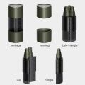 3 In 1 Outdoor Camping Seasoning Dispenser Bottle BBQ Picnic Seasoning Can Seal Portable Storage Kitchen Utensils Cooking Set.