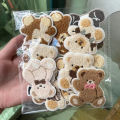 Curly Bear Embroidered Cloth Patch Versatile Towel New Embroidered Little Panda Patch Patch Bag Embroidered Label Ironing.