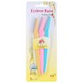 3Pcs Foldable Eyebrow Razor Set – Facial Hair Remover & Dermaplaning Tool for Women, Eyebrow Trimmer & Shaper. 