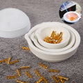 High Temperature Quartz Silica Melting Crucible Dish Bowl Pot Casting Gold Silver Metal Jewelry Casting Container. 