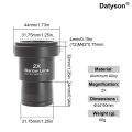 Datyson W5P0083BCD 1.25'' 2x/3x/5x  Barlow Lens Metal Fully Coated Focal Length Extender With M42 Camera Mount Threads. 