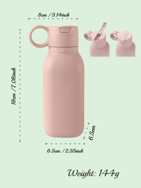 1%20PC%20450ml%20Baby%20Sippy%20Cup%20Silicone%20Flip%20Lid%20Water%20Bottle%20Portable%20Toddler%20Sports%20Baby%20Tableware%20-%20Image%202