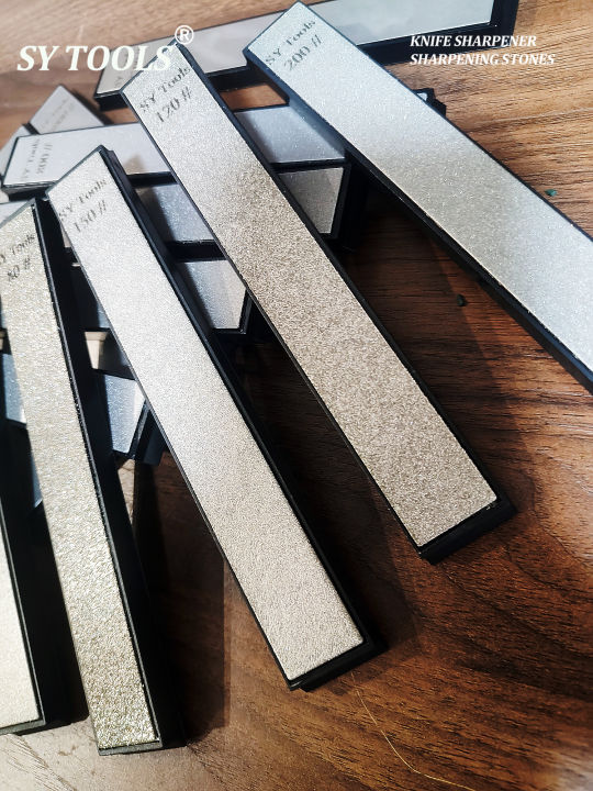 "158x22x6mm%20Universal%20Electroplated%20Diamond%20Sharpening%20Stone%EF%BD%9CFits%20Angle%20Sharpeners%20&%20Handheld%20Use%EF%BD%9C15%20Grits%20(80#-3000#)%EF%BD%9CABS%20Anti-%20-%20Image%205