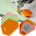 Sewing Magnetic Seam Guide Edge Polygonal Anti-Slip Plastic Positioner Multifunctional Ruler Hemmer Sewing Machine Accessories. 