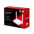 Mercusys MR20 AC750 Wireless Dual Band Wi-Fi Router | 750 Speed Multi-Mode | 2 High Gain External Antennas | IPTV and IPv6 Supported.
