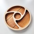 Acrylic Router Template, Router Inlay Template for Woodworking, Round Swirl ROUTER TEMPLATE - Durable Handmade Tool Templates.