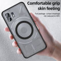 Matte & Clear Magnetic Wireless Charging Armor Magsafe Case For Nothing Phone 2 1 Two One Military Shockproof Back Cover. 