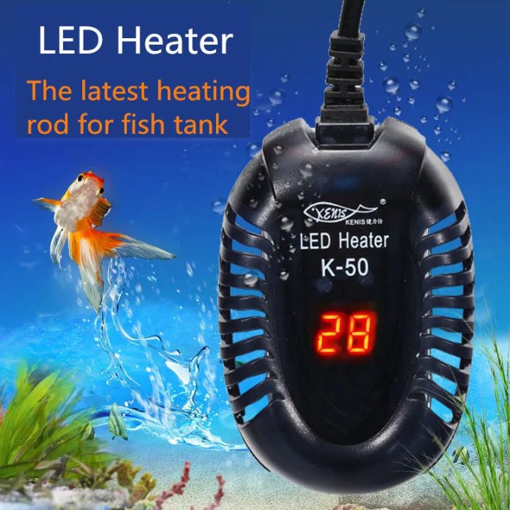 Digital Aquarium Heater Temperature Controller FishTank Turtle Heat display heater automatic temperature explosion-proof heating