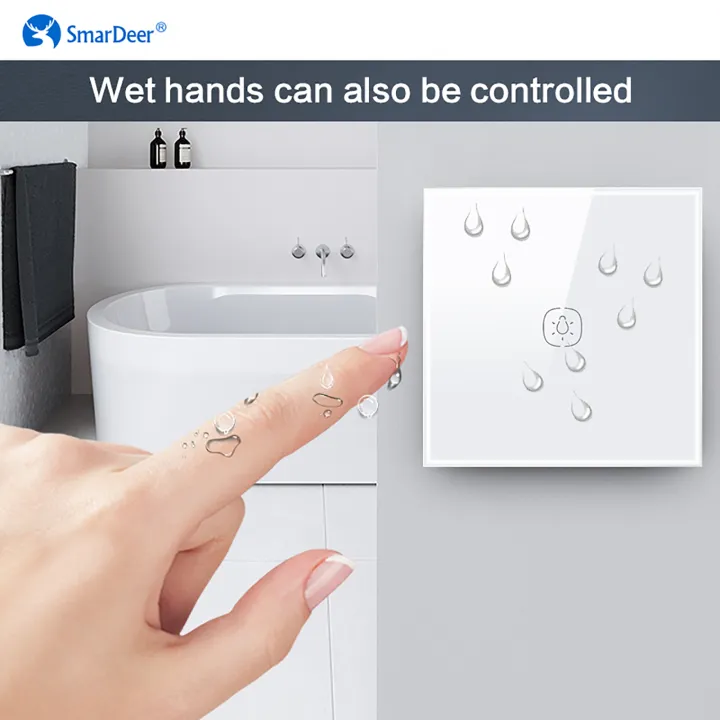 SmarDeer%20Tuya%20Smart%20Switch,%201/2/3Gang%20Wifi%20Touch%20Switches,%20Works%20with%20Alexa%20and%20%20Assistant,%20WiFi%20Wall%20Switch%20-%20Image%202