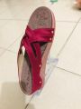 ladies red colour regular Beautiful design stylish shoe.
