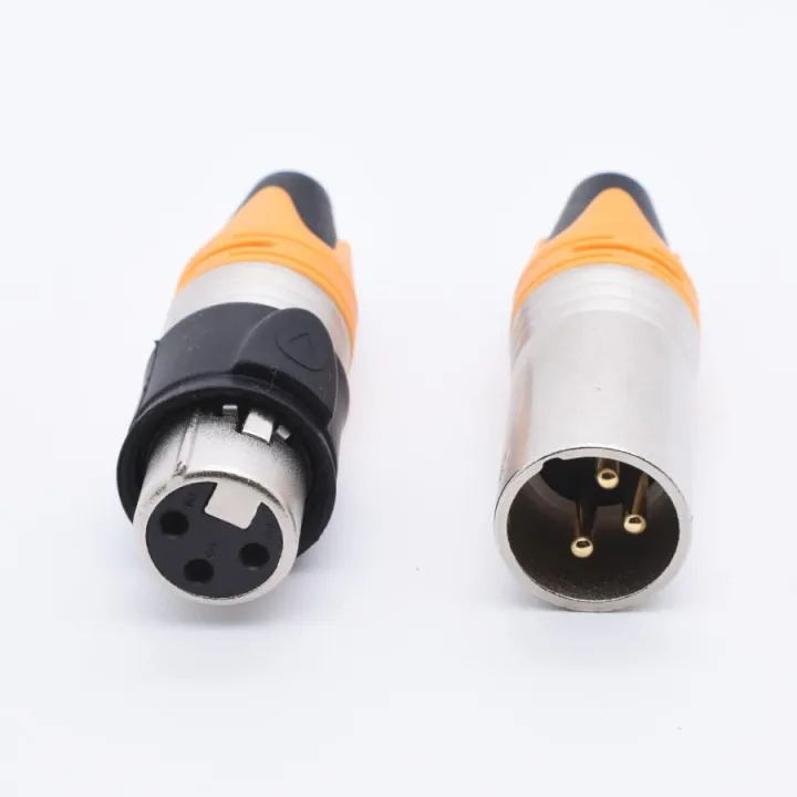 1%20Pair%20Waterproof%203-Pin%20XLR%20Male/Female%20Audio%20Connectors%20with%20Gold-Plated%20Contacts%20Balanced%20Connectors%20for%20Outdoor%20Audio%20Systems%20-%20Image%205