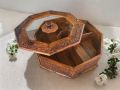 Wooden Handcrafted Dry fruit Box. 