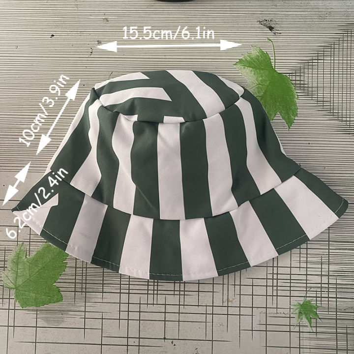 Brdwn%20Bleach%20Unisex%20Urahara%20Kisuke%20Cosplay%20Hat%20Cap%20Dome%20Green%20and%20White%20Striped%20watermelon%20Summer%20Cool%20Hat%20-%20Image%205