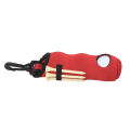 Golf Tee Holder Neoprene Golf Ball Carry Bag Pouch Golf Ball Holder Keychain Belt Clip Golf  Accessories. 