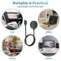 Aluminum alloy braided cord charger for   Watch 7/6/6 Classic/5/5 Pro/Ultra/FE USB-C smartwatch replacement charger. 
