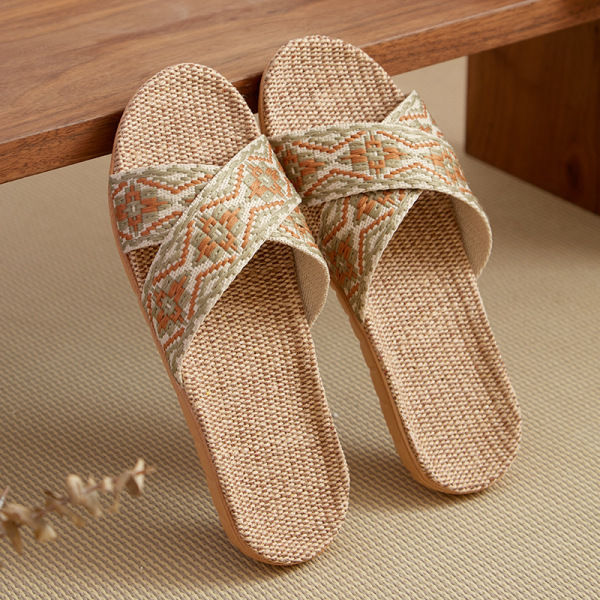 Linen%20Slippers%20Home%20women's%20Summer%20slipper%20indoor%20Hotel%20sandals%20-%20Image%202