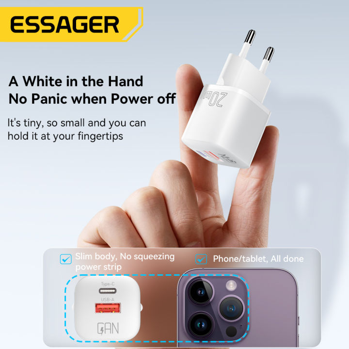 Essager%2020W%20GaN%20PD%20USB%20C%20Charger%20for%20iPhone%2014%2013%2012%2011%20Pro%20Max%20Phone%20QC%203.0%20PD%203.0%20USB%20Type%20C%20Fast%20Charging%20for%20Xiaomi%20pocoiPad%20-%20Image%204