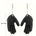 Fishing Glove Catch Fish Anti-slip Durable Full Finger Glove Waterproof Work Cut Resistant Left Right Apparel Protect Hand Glove.