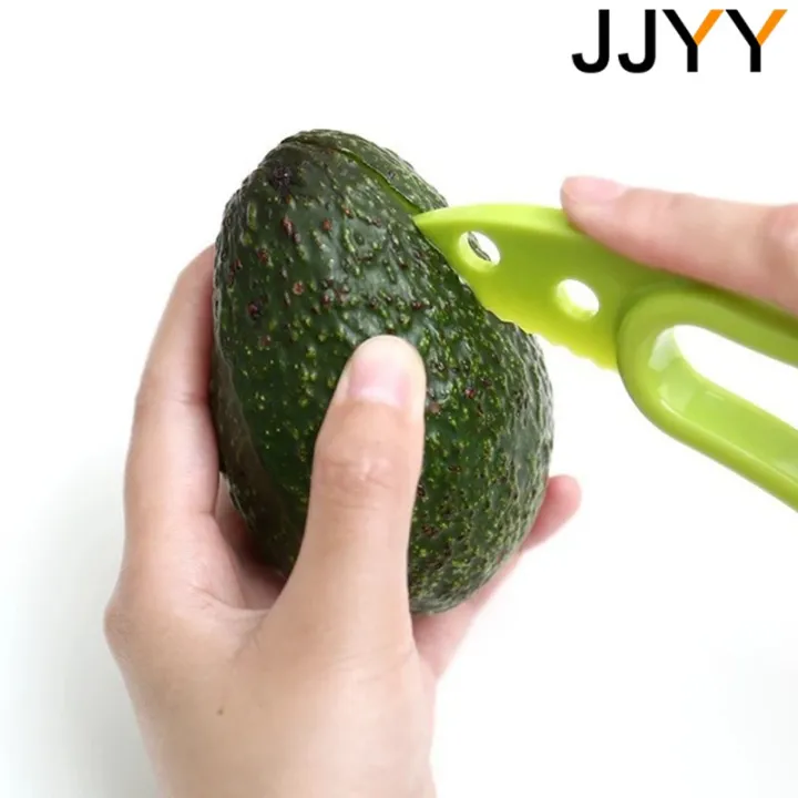 JJYY%203%20In%201%20Avocado%20Slicer%20Shea%20Corer%20Butter%20Fruit%20Peeler%20Cutter%20Pulp%20Separator%20Plastic%20Knife%20Kitchen%20Vegetable%20Tools%20-%20Image%202