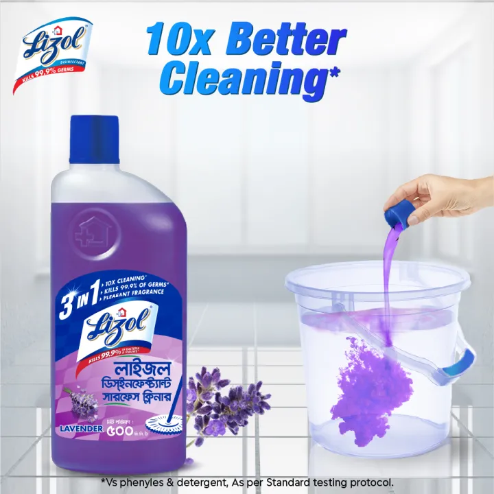Lizol%20Disinfectant%20Floor%20&%20Surface%20Cleaner%20500ml%20Lavender,%20Kills%2099.9%25%20Germs%20-%20Image%202