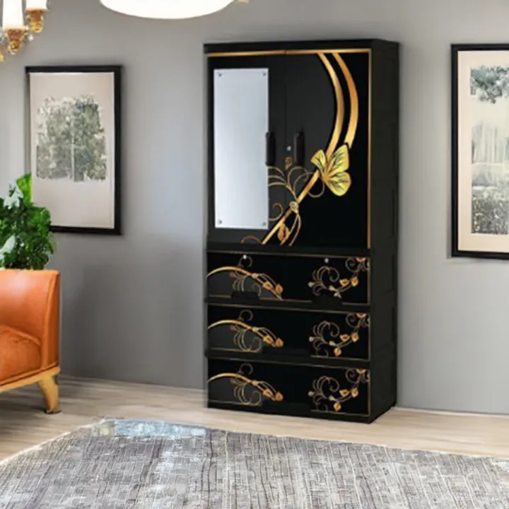 ACI%20Almirah%20Glass%203%20Drawer-%20Florentina%20Rose%20Wood%20-%20Image%203