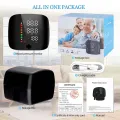 New Touch Screen LED Rechargeable Wrist Blood Pressure Monitor Russian / Arabic / Spanish Voice Broadcast Tonometer BP Monitor. 