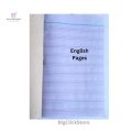 Mix Register (ENGLISH + URDU + MATH) High Quality Notebook Register For School, Uni, College Register. 