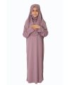 Prayer Dress for Girl Children, Kids Abaya, Children Burqa, Muslim Girl Child Prayer Dress, Girl Hijab Prayer Dress, Prayer Hijab Kids. 