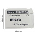SD2VITA 6.0 Memory Card Adapter for PlayStation Vita PSV 1000 2000 3.65 System. 
