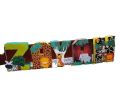 Block Letters (Alphabet) | Name on Jungle theme for Kids/ Children Birthday Parties (Card board). 