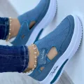 Red Sneakers Women Shoes Woman Tennis Shoes Canvas Shoe Female Casual Shoes Ladies Sport Shoes Platform Sneaker Hollow Out Shoes. 