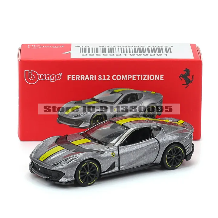 Bburago%201:%2064%20Ferrari%20series%20Multiple%20choices%20SP3%20812%20ENZO%20F40%20F12TDF%20SF90%20458%20Car%20Die%20Casting%20Model%20Children's%20%20Toy%20-%20Image%206