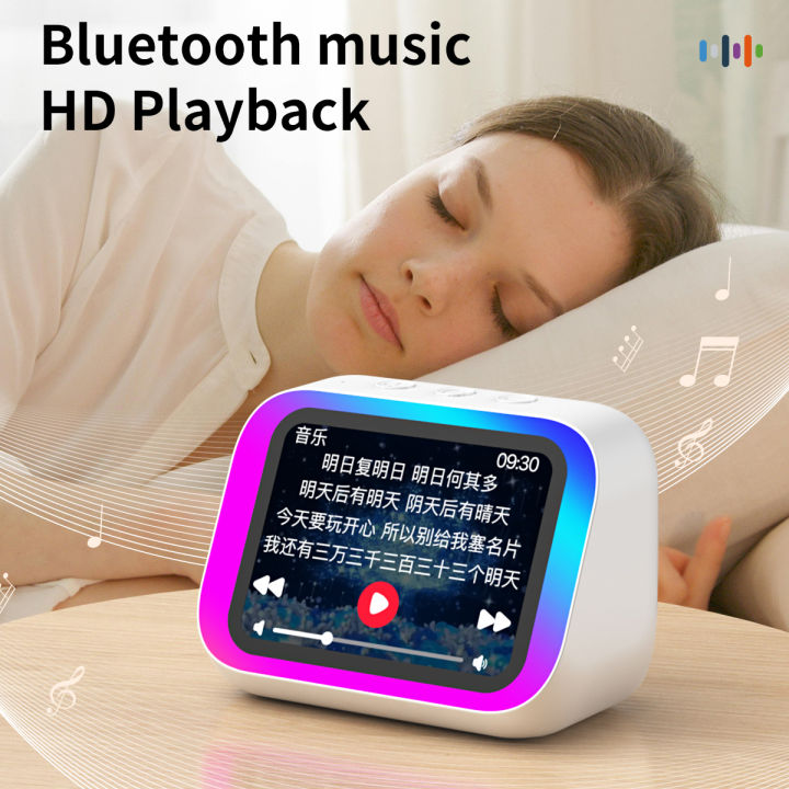 2026%20New%20Smart%20Speaker%20with%20AI%20Voice%20Assistant%20Bluetooth%20Music%20HD%20Display%20Electronic%20Album%20Smart%20Alarm%20Hands-Free%20Call%20for%20Adult%20-%20Image%204