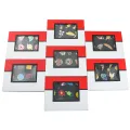 Pokemon Gym Badges Kanto Johto Hoenn Sinnoh Unova Kalos League Region Orange Islands Pins Brooches Box Set Pocket Monster.