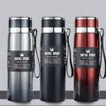 Insulated Water Bottle, 1 Litre Stainless Steel Water Bottle for 12 Hours Hot & Cold. 
