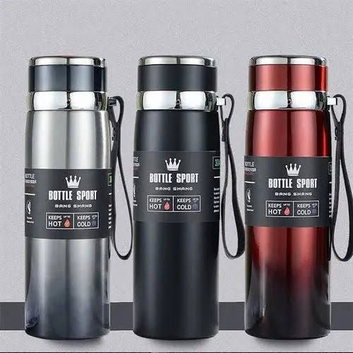 Insulated Water Bottle, 1 Litre Stainless Steel Water Bottle for 12 Hours Hot & Cold