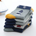 Kids Socks 2023 New Spring Summer Cotton Breathable Mesh Boys Girls Socks 3- 15 Year Children Socks 5 Pairs / Lot. 