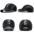 Summer Outdoor Sports Quick Drying Hat Thin Breathable Mesh Anti-UV Shade Letter Printed Sunhat Baseball Traveling Cycling Cap. 