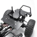 Black Brass Weights AR44 Axle Diff Cover Steering Knuckle C-hubs Link Mounts Battery Tray for Axial SCX10 II 90046 90047 Chassis. 