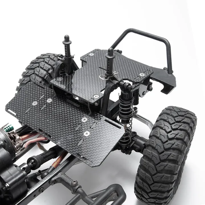 Black%20Brass%20Weights%20AR44%20Axle%20Diff%20Cover%20Steering%20Knuckle%20C-hubs%20Link%20Mounts%20Battery%20Tray%20for%20Axial%20SCX10%20II%2090046%2090047%20Chassis%20-%20Image%207