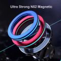 Strong Magnetic Cell Phone Holder Car 360° Swivel Adjustable Back Sticker Holder Magsafe for IPhone 15 Samsung Xiaomi Universal. 