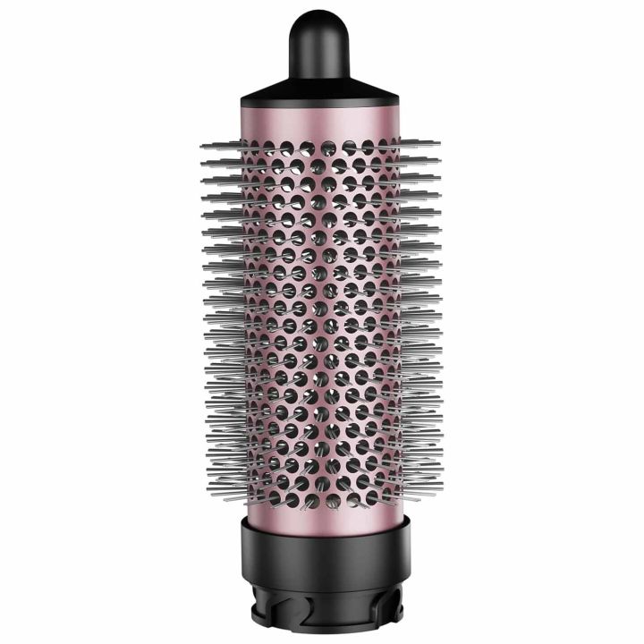 “FlexStyle Round Brush Attachment Volumizing Styling Tool for Straight/Wavy/Curly/Coily Hair, Professional Hair Brush for All Ha