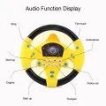 Simulate Driving a Car, Steering Wheel, Electric Toy Sound, CHILDREN'S Music Education, Pushing a Cart, Driving a Vocal Toy. 