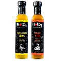Hot Sauce (Chilli Sauce) Hotzy  Scorpion Sting and Snake Bite Hot Sauce Combo Pack. 