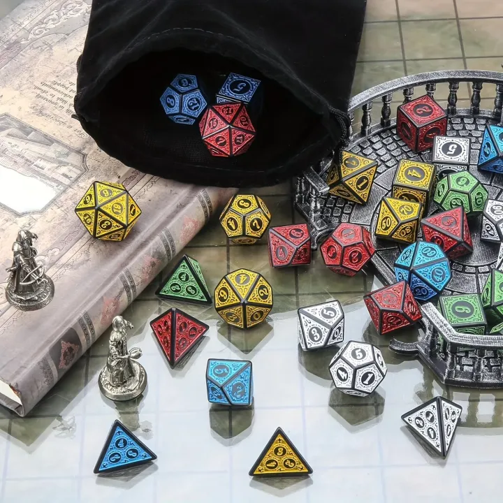 DND%20Dice%20Set%20-7pcs%20Polyhedral%20Dice%20with%20Dice%20Bag%20for%20D&D%20RPG%20MTG%20Role%20Playing%20Table%20Party%20Games%20&%20DM%20&%20Dice%20Goblin%20-%20Image%202