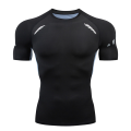 Gym Fitness T shirt Men's Long Sleeve Summer Boxing Jersey Legging Men Rashguard Compression Pants Quick Dry Tight T-shirts Men. 