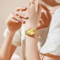 Olevs 9931 Fashion Stainless Steel Imported Wuartz Movement Ladies Wristwatch For Women.