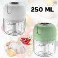USB Charger line electric chopper garlic blender garlic blender vegetable fruit Chili. 