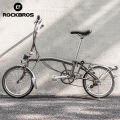 ROCKBROS Folding Bicycle Kickstand Ultralight Foot Support 16inch Folding Bike Kickstand Parking Stand Footrest Bike Accessories. 